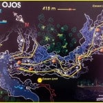 cenotes layout Dos Ojos